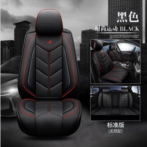 5 seats Leather PU auto car seat cover For bmw e46 e36 e39 e90 x1 x5 x6 e53 f11 e60 f30 x3 e83 Automobiles Seat Covers 5 colors