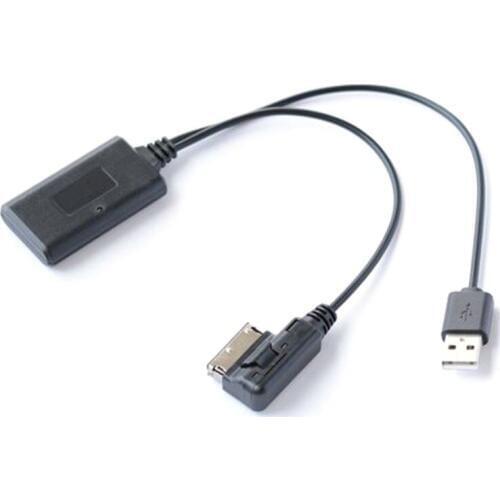 Car Bluetooth Module USB Aux Receiver Cable Adapter AMI MMI 2G for AUDI A5 8T A6 4F A8 4E Q7 7L Radio Media Interface 87HE