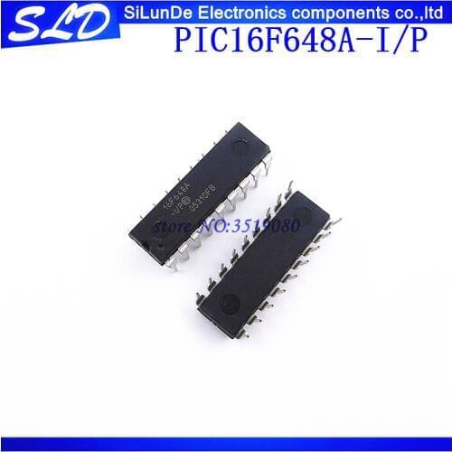 Free Shipping 50pcs/lot PIC16F648A-I/P PIC16F648A 16F648A-I/P 16F648A 18-DIP