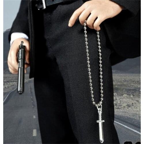 For Fans Collection Scale 1/6th Devil Of May Cry Asmus Toys Virgil Hand Gloved Model 6 PCS/SET With Connector For 12inch Doll