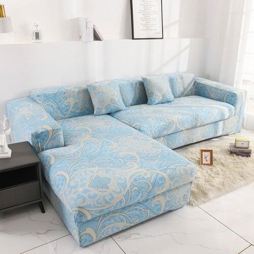 For Living Room funda sofa Chair Couch Cover Home Decor 1/2/3/4-Seater Stretch Plaid Sofa Slipcover Elastic Sofa Covers