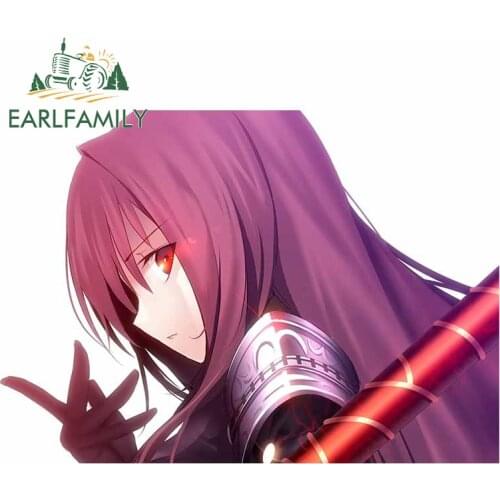 EARLFAMILY 13cm x 9.2cm for Fate Vinyl Car Stickers Waterproof Window Trunk Decal Scratch-proof Vehicle VAN SUV Decoration