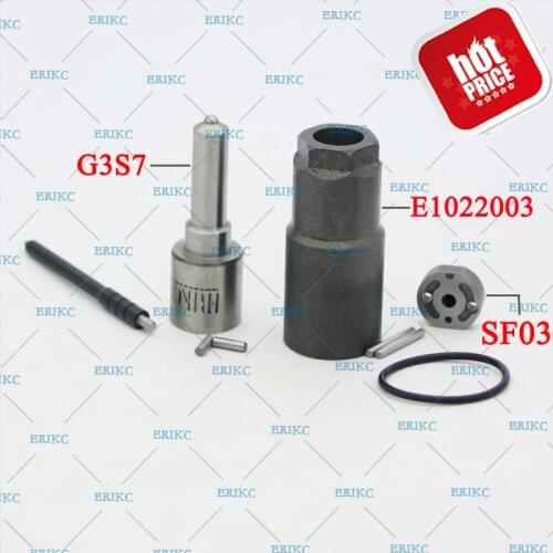 295050-0190 Diesel Injector Overhaul Repair Kit Nozzle G3S7 Valve Plate SF03(BGC2) Nozzle Nut For Toyota Hiace 23670-0L100