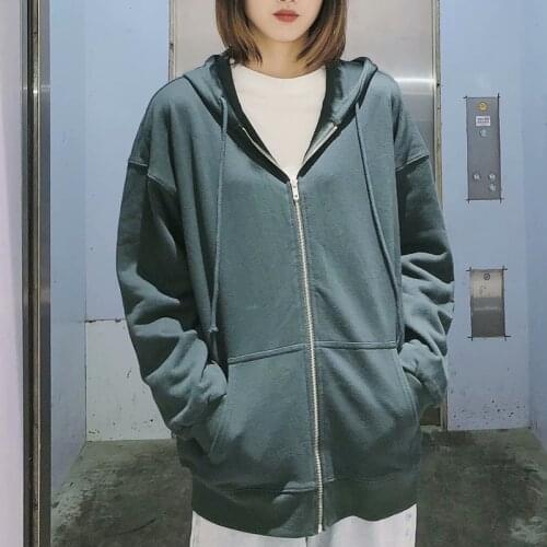 UNUTH Girls Oversize Cotton Jackets 2021 Spring-Autumn Fashion Ladies Vintage Loose Coats Streetwear Women Chic