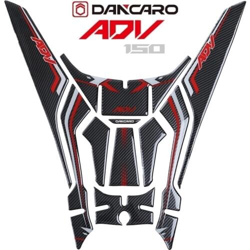 ADV150 Motorcycle Stickers Body Flame Front+Side 3D Sticker Pegatina for Honda X-ADV 150 free shipping