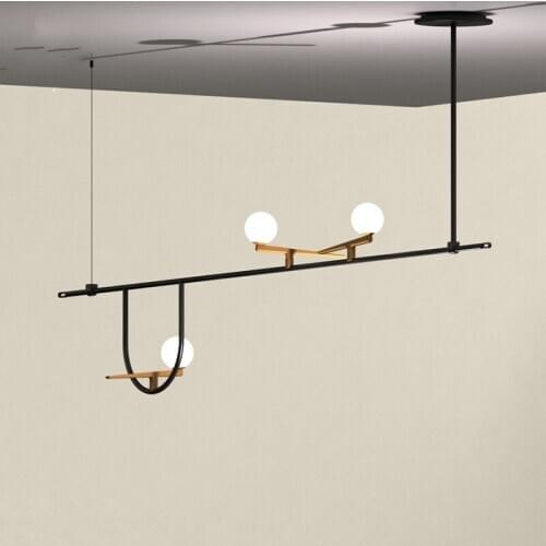 ARTEMIDE YANZI Nordic Bird designer chandelier Metal Glass branching bubbles light Molecular Line Led Lamp minimalist chandelier