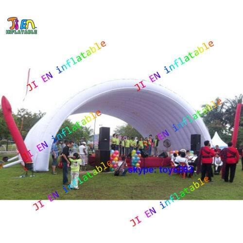 Outdoor big inflatable event tent for carnival parties and promotion, Giant inflatable stage dome tent for musical events