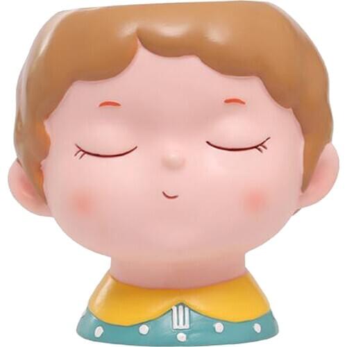 Garden Succulent Planters Small Cactus Pots Home Office Desktop Decor 3Pack