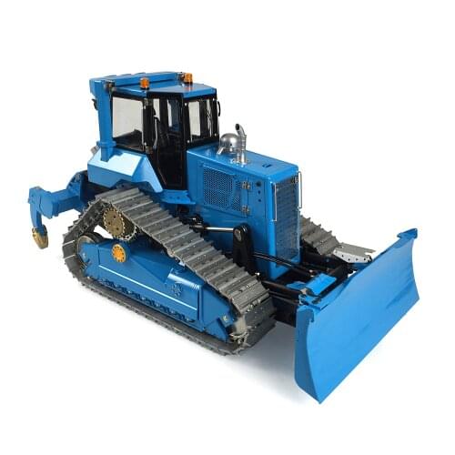 Outdoor Toys LESU 1/14 Aoue-DT60 Crawler Dozer Bulldozer Hydraulic RC Truck Model Pump Lights THZH1192-SMT4