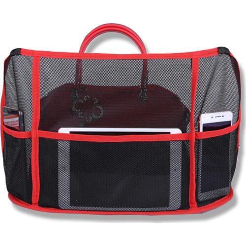 High Quality Car Truck Storage Luggage Hooks Hanging Organizer Holder Car Elastic Seat Bag Mesh Net Storage File Holder