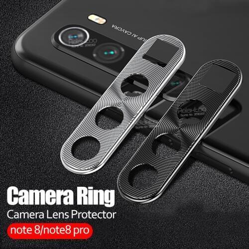 360 Protection Camera Ring for Xiaomi Redmi Note 8 Case Cover xiomi xaomi redmi note 8 pro Note8 Note8pro 8pro 3D Lens Protector