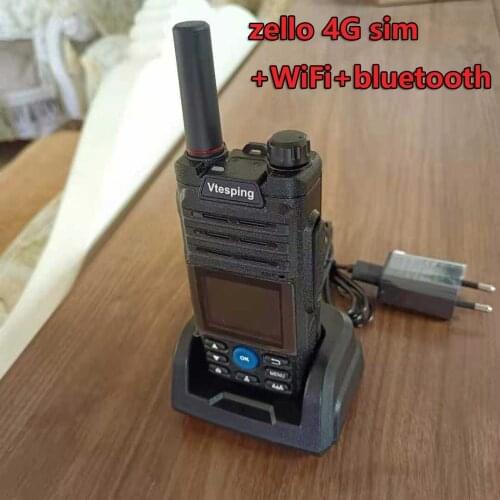 ZELLO RADIO 4G SIM Android Walkie Talkie WIFI + Bluetooth+GPS