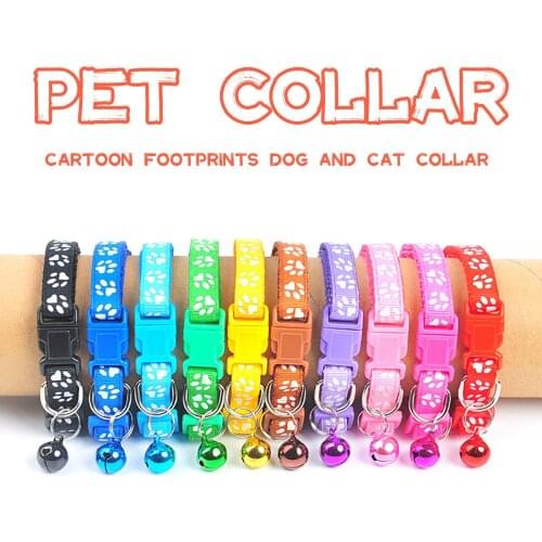 Pet Supplies Collar Buckle Bell Cat Collar Colorful Pet Supplies Cat Collar Adjustable Collar Cat Accessories Collar Small Dog