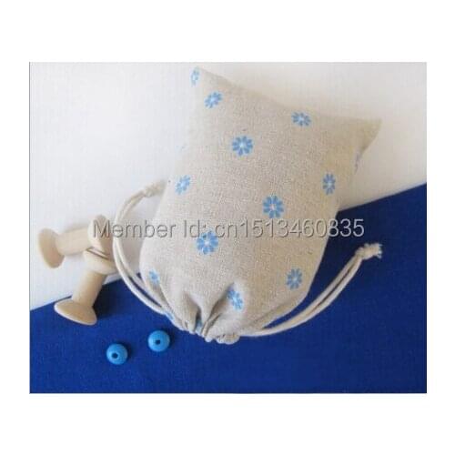 100pcs/lot CBRL jute/linen/flax drawstring bags&pouch for cosmetic/gold jewelry,Various colors,size customized,wholesale