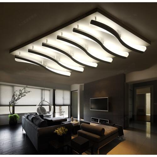 Art Acrylic LED Ceiling Light Home Living Room Bedroom Study & Office & Commercial Lighting Ceiling lamp 110-240V