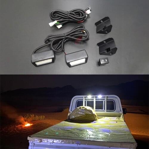 For Toyota Land Cruiser FJ70 FJ76 FJ77 FJ78 FJ79 Pick Up LC70 LC71 LC76 LC77 LC79 LED Front Roof Head Fog Light Day Running Lamp