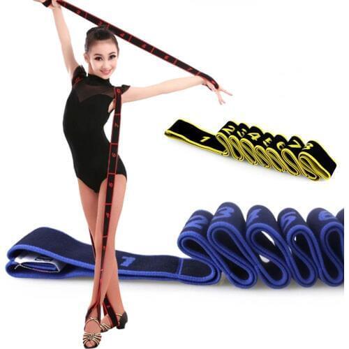 Professional Gymnastics Adult Girl Latin Training Bands Pilates Yoga Stretch Resistance Bands Fitness Elastic Band Fitness