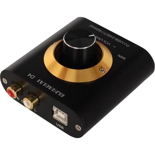 HIFI CM6642 USB Computer External Sound Card 24Bit 192Khz Decoding 150mW*2 Heaphone Amplifier