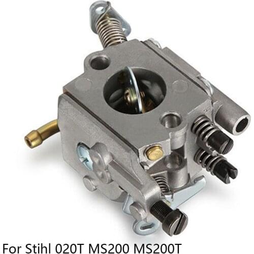 Carburetor Kit Replacement Accessory For Stihl 020T MS200 MS200T Lawn Mover Replace Parts Fuel Supply Durable