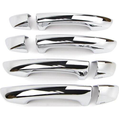 Door Handle Cover For VW Passat B7 GOLF MK6 Skoda Superb 2009 2010 2011 2012 Chrome Trim