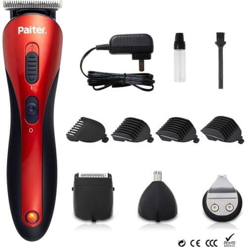 Hair Clipper Beard Trimmer for Men Hair Nose & Ear Trimmer GF669 All in one Rechargeable Electric