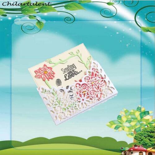 Flower Metal Cutting Dies lace for DIY Scrapbooking Greeting Cards comunion decoracion dies for card making Supplies 2018 new
