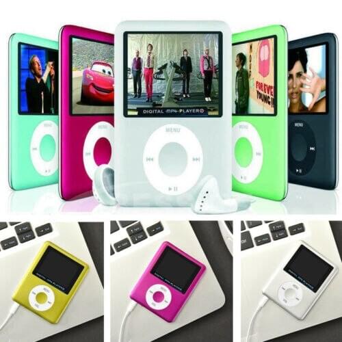 Mini Digital MP3 MP4 Player 1.8" LCD Screen Video Game Movie Radio FM 3th