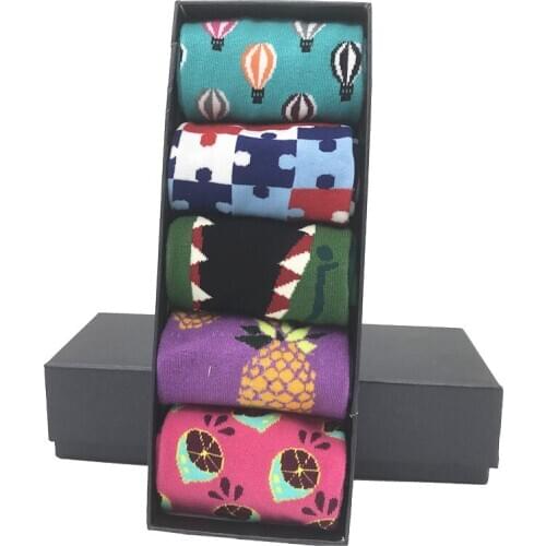 MYORED Men's Patterned Socks