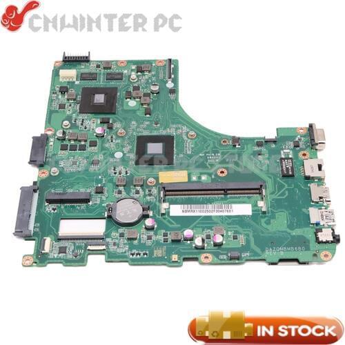 NOKOTION NBMRX11002 NB.MRX11.002 For Acer aspire E5-411 E5-411G Laptop motherboard DAZQMBMB6B0 DDR3 with Discrete Graphics