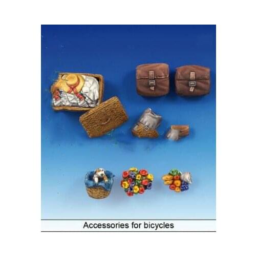 New Unassembled 1/35 Accessories for Bicycles Resin Figure Unpainted Model Kit