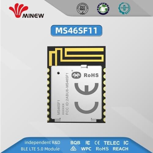New Arrival Cost Effective Nordic nRF52805 BLE 5.0 Low Energy MS46SF11 IoT Wireless Module