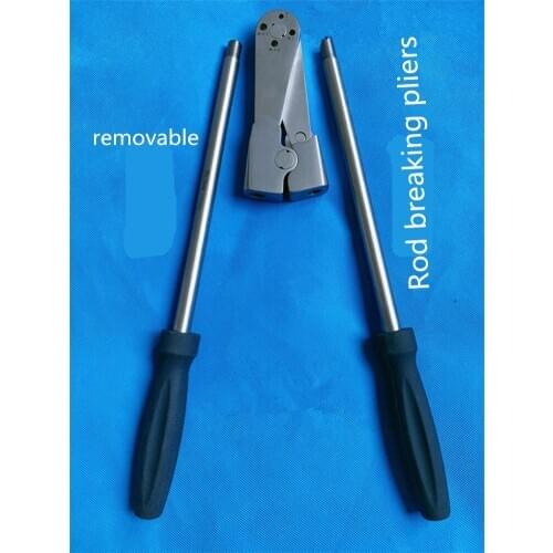 Orthopedic instrument Medical spine cervical vertebra lumbar pedicle screws titanium rod scissors Connecting rod clipper shear