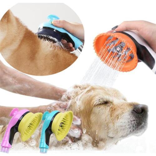Pet Dog Bath Sprayer Comfortable Massage Grooming Bathing Tool Handheld Shower Nozzle Pet Supplies for Dogs Cats Dropshipping