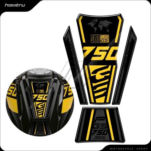 Motorcycle Gas Tank Pad Protector Case for BMW Motorrad F750GS F850GS 2020-2022 40 Year