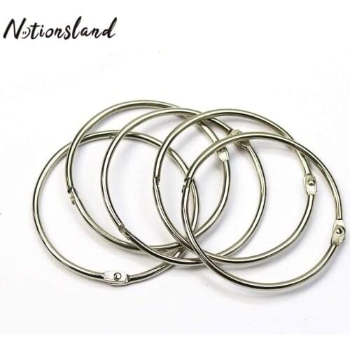 5Pcs Portable Bobbin Storage Metal Ring for Embroidery Floss Craft Thread Board Card Cross Stitch Storage Organizer Sewing Tools