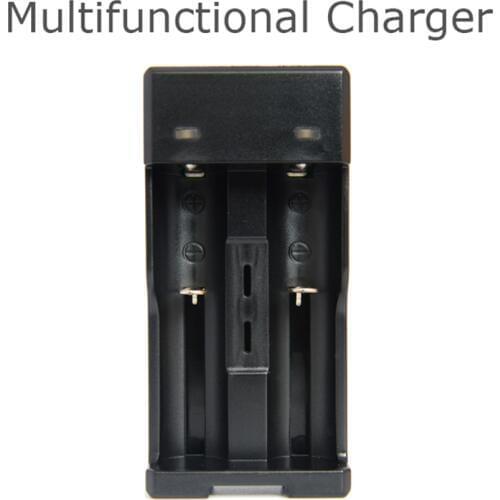 Free Shipping 10pcs/lot XCC-988 Dual path 18650 rechargeable battery charger with Micro USB port in stock