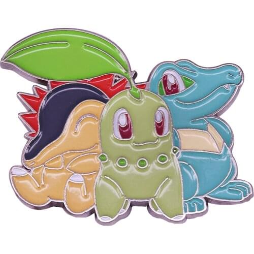 First partner pin elf game characters brooch