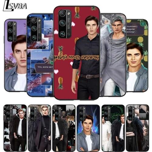 Romance Club for Huawei Honor V30 20 Pro 20 10i X10 9S 9A 9C 9X 8X 10 9 Lite 8A 7C 7A Pro Black Phone Case