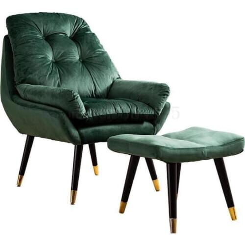 Lounger Sofa, Balcony, Bedroom, Small Sofa, Nordic Single Sofa, Household Leisure Chair, Backrest, Lounger