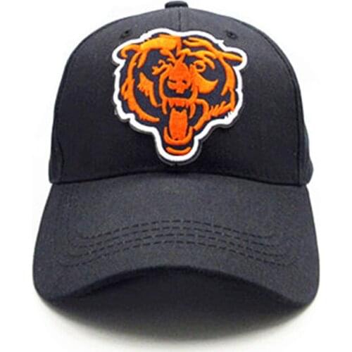 Cartoon Bear Embroidery Cotton Baseball Cap Hip-hop Cap Adjustable Snapback Hats for Men and Women 252