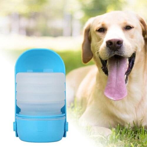 Lightweight Pet Cat Dog Water Bottle Feeder Leak Proof Lock Drinking Bowl Dispenser Food Grade Material Pet Supplies Dropship