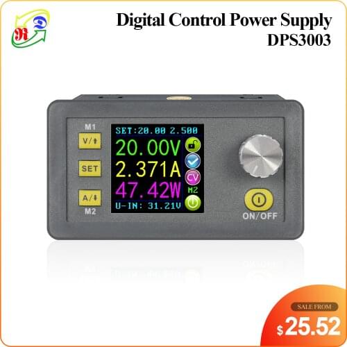 RD DPS3003 Constant Voltage current Step-down Programmable Power Supply module buck Voltage converter color LCD voltmeter