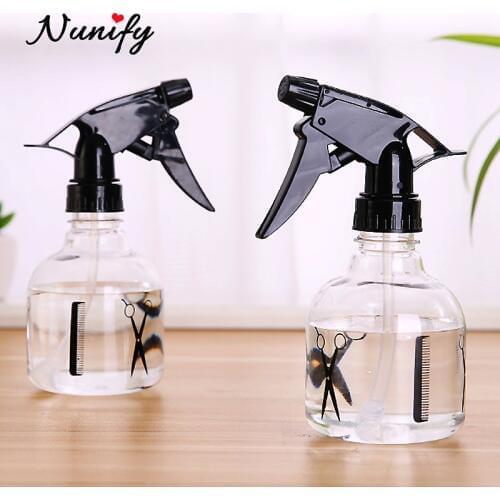 250Ml Plussign Hair Salon Haircut Hairdressing Water Spray Empty Bottle Sprayer Refillable Bottle Barber Styling Cutting Tool