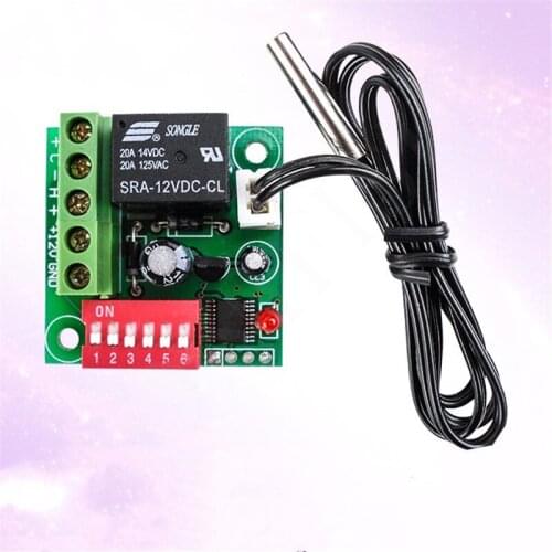 Adjustable temperature control switch High precision 12V temperature switch Temperature controller Thermostat