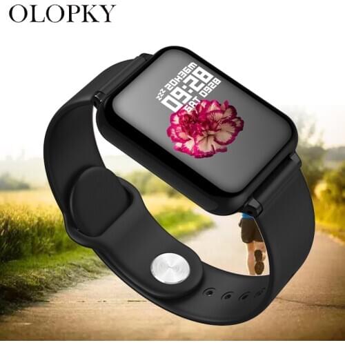 Smart Watch Sport Fitness B57 Men Women Heart Rate Blood Pressure Monitoring Call Message Reminder Waterproof Fitness Tracker