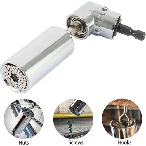 Universal Wrench Hardware Torque Head Set Socket Sleeve In Wrench 7-19mm Spanner Key Magic Portable Multi Hand Tools