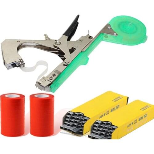 Portable Plant Tying Tapetool Packing Vegetable Stem Strapping Machine Branch Hand Tying Machine Garden Tools for Grape