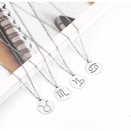 OUFEI Stainless steel Jewelry Woman Vogue 2019 Charm Rune Necklace Gifts For Women Jewelry Accessories Mass Effect Bohemian