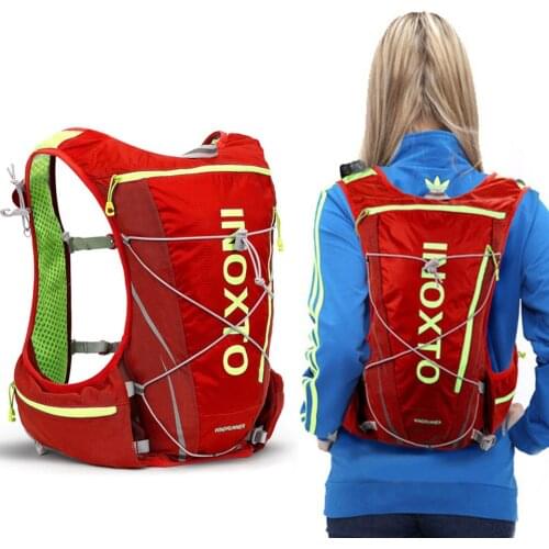 KoKossi Trail Running Vest Backpack 8L Ultra Running Hydration Vest Pack Marathon Running Rucksack Bag 500ml Soft Flask