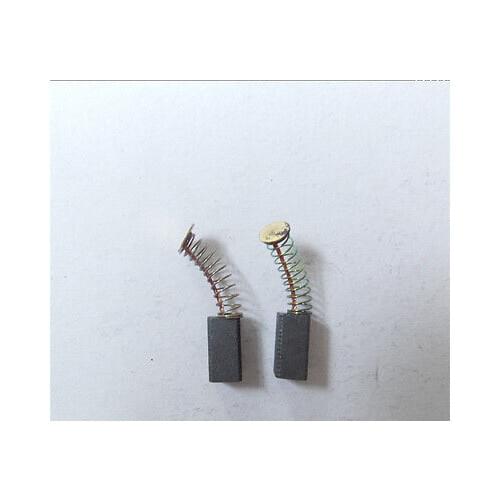10 pcs 12x6x6mm Spring Type Tool Motor Carbon Brushes 0.47"x0.24"x0.24"